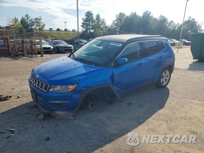 2019 JEEP COMPASS LATITUDE 3C4NJDBB0KT670064 - główne zdjęcie licytacji z USA - miniatura
