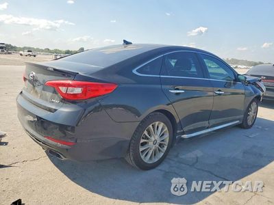 Trzecie zdjęcie samochodu z tyłu: 2015 HYUNDAI SONATA LIMITED VIN:5NPE34AF2FH224650 - miniatura