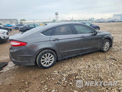 Trzecie zdjęcie samochodu z tyłu: 2016 FORD FUSION S VIN:3FA6P0G70GR299546 - miniatura