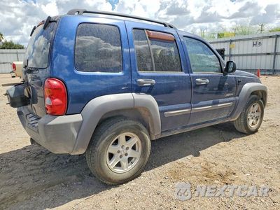 Trzecie zdjęcie samochodu z tyłu: 2004 JEEP LIBERTY SPORT VIN:1J4GK48K94W256074 - miniatura