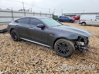 Czwarte zdjęcie samochodu z boku: 2022 MERCEDES-BENZ AMG GT 53 VIN:W1K7X6BB9NA046333 - miniatura
