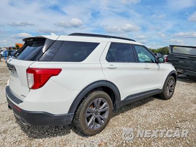 Trzecie zdjęcie samochodu z tyłu: 2023 FORD EXPLORER XLT VIN:1FMSK8DH2PGC31285 - miniatura