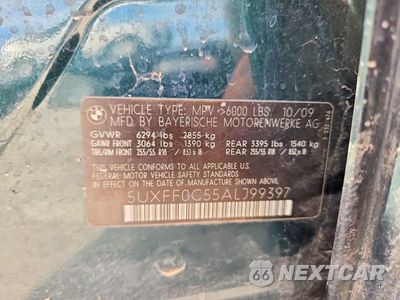 Zdjęcie 13 z 13 samochodu: 2010 BMW X5 XDRIVE35D VIN:5UXFF0C55ALJ99397 - miniatura