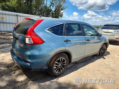 Trzecie zdjęcie samochodu z tyłu: 2015 HONDA CR-V LX VIN:2HKRM3H3XFH523887 - miniatura