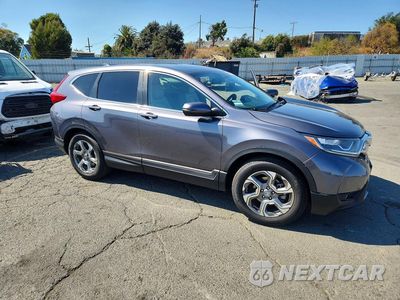 Czwarte zdjęcie samochodu z boku: 2017 HONDA CR-V EXL VIN:2HKRW1H80HH501569 - miniatura