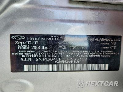 Zdjęcie 12 z 12 samochodu: 2020 HYUNDAI ELANTRA SEL VIN:5NPD84LF2LH535369 - miniatura