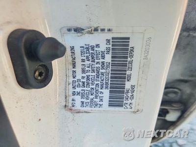 Zdjęcie 12 z 12 samochodu: 2003 TOYOTA COROLLA CE VIN:1NXBR32E33Z175912 - miniatura