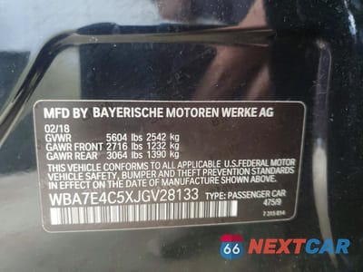 Zdjęcie 12 z 12 samochodu: 2018 BMW 7ER XI VIN:WBA7E4C5XJGV28133 - miniatura