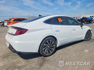 Trzecie zdjęcie samochodu z tyłu: 2021 HYUNDAI SONATA LIMITED VIN:5NPEH4J22MH102026 - miniatura