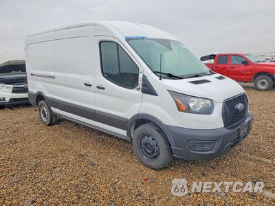 Czwarte zdjęcie samochodu z boku: 2023 FORD TRANSIT 250 DELIVERY VAN VIN:1FTBR1C82PKA60611 - miniatura