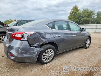 Trzecie zdjęcie samochodu z tyłu: 2018 NISSAN SENTRA SV VIN:3N1AB7AP0JY211633 - miniatura