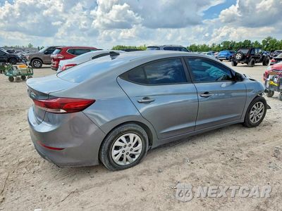 Trzecie zdjęcie samochodu z tyłu: 2017 HYUNDAI ELANTRA SE VIN:KMHD74LF4HU113373 - miniatura