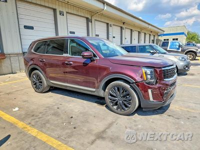 Czwarte zdjęcie samochodu z boku: 2022 KIA TELLURIDE SX VIN:5XYP5DHC0NG294393 - miniatura