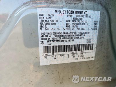 Zdjęcie 13 z 13 samochodu: 2024 FORD MAVERICK LARIAT VIN:3FTTW8M38RRB35741 - miniatura
