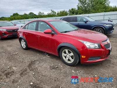 Czwarte zdjęcie samochodu z boku: 2012 CHEVROLET CRUZE LT VIN:1G1PE5SC0C7328074 - miniatura