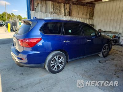 Trzecie zdjęcie samochodu z tyłu: 2019 NISSAN PATHFINDER SV VIN:5N1DR2MM8KC582233 - miniatura