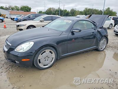 2002 LEXUS SC 430 JTHFN48Y420013056 - główne zdjęcie licytacji z USA - miniatura