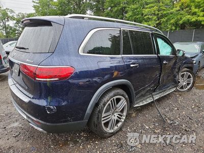 Trzecie zdjęcie samochodu z tyłu: 2020 MERCEDES-BENZ GLS 450 4MATIC VIN:4JGFF5KE9LA270143 - miniatura