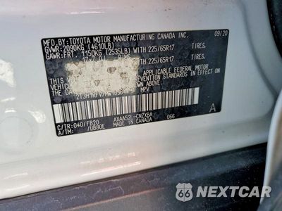 Zdjęcie 14 z 14 samochodu: 2021 TOYOTA RAV4 LE VIN:2T3H1RFV7MW105644 - miniatura