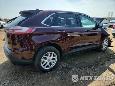 Trzecie zdjęcie samochodu z tyłu: 2024 FORD EDGE SEL VIN:2FMPK4J91RBA03767 - miniatura