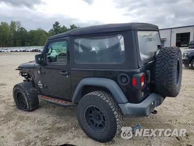 Drugie zdjęcie samochodu z przodu: 2018 JEEP WRANGLER SPORT VIN:1C4GJXAG4JW170263 - miniatura