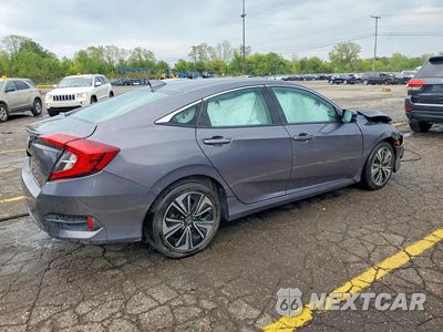 Trzecie zdjęcie samochodu z tyłu: 2016 HONDA CIVIC EX VIN:19XFC1F31GE030215 - miniatura