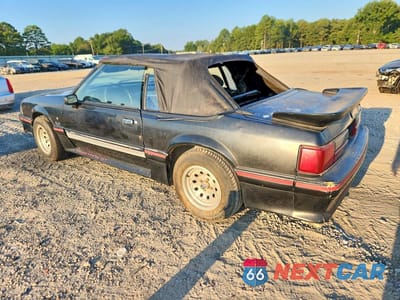 Drugie zdjęcie samochodu z przodu: 1989 FORD MUSTANG GT VIN:1FABP45E2KF204269 - miniatura