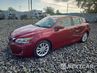 2012 LEXUS CT 200H JTHKD5BH8C2051475 - główne zdjęcie licytacji z USA - miniatura
