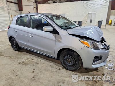 Czwarte zdjęcie samochodu z boku: 2024 MITSUBISHI MIRAGE ES VIN:ML32AUHJ7RH034013 - miniatura