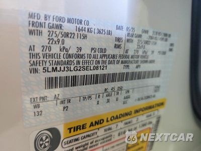 Zdjęcie 14 z 14 samochodu: 2025 LINCOLN NAVIGATOR L RESERVE VIN:5LMJJ3LG2SEL08121 - miniatura