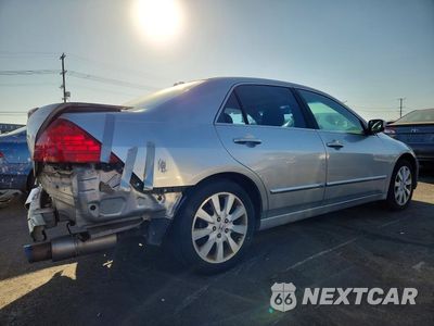 Trzecie zdjęcie samochodu z tyłu: 2007 HONDA ACCORD EX VIN:1HGCM66597A028537 - miniatura