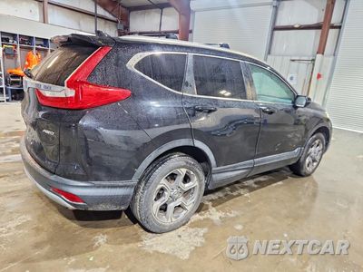 Trzecie zdjęcie samochodu z tyłu: 2018 HONDA CR-V EXL VIN:7FARW2H81JE044446 - miniatura