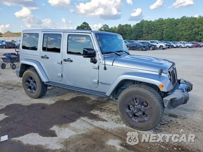 Czwarte zdjęcie samochodu z boku: 2015 JEEP WRANGLER UNLIMITED SAHARA VIN:1C4BJWEG2FL767886 - miniatura