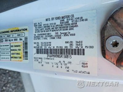 Zdjęcie 12 z 12 samochodu: 2016 FORD FUSION TITANIUM VIN:3FA6P0K98GR158815 - miniatura