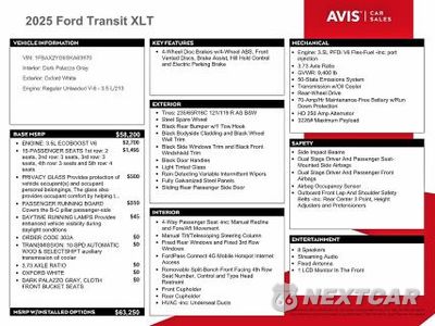 Zdjęcie 13 z 14 samochodu: 2025 FORD TRANSIT T-350 VIN:1FBAX2YG6SKA63970 - miniatura