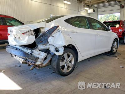 Trzecie zdjęcie samochodu z tyłu: 2012 HYUNDAI ELANTRA GLS VIN:5NPDH4AE3CH126307 - miniatura