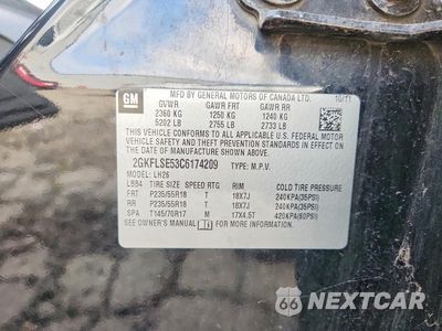 Zdjęcie 13 z 13 samochodu: 2012 GMC TERRAIN SLE VIN:2GKFLSE53C6174209 - miniatura