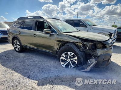 Czwarte zdjęcie samochodu z boku: 2020 SUBARU OUTBACK LIMITED VIN:4S4BTANC2L3167757 - miniatura