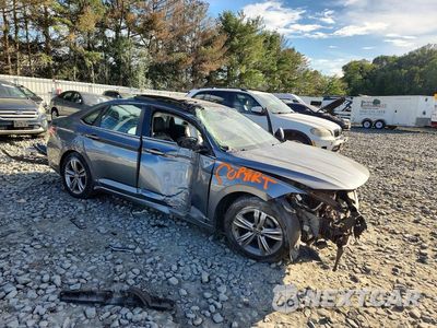 Czwarte zdjęcie samochodu z boku: 2022 VOLKSWAGEN JETTA SE VIN:3VW7M7BU2NM012776 - miniatura