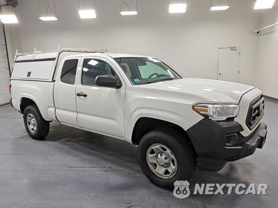 Czwarte zdjęcie samochodu z boku: 2021 TOYOTA TACOMA SR VIN:3TYRX5GNXMT023956 - miniatura