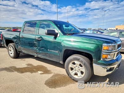 Czwarte zdjęcie samochodu z boku: 2014 CHEVROLET SILVERADO K1500 LT VIN:3GCUKREC3EG466009 - miniatura