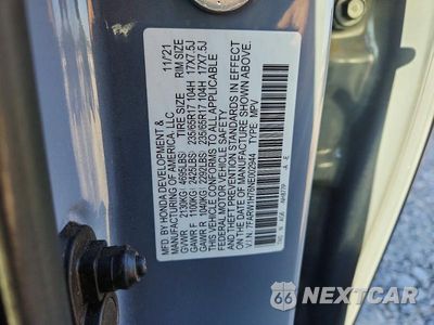 Zdjęcie 14 z 14 samochodu: 2022 HONDA CR-V SE VIN:7FARW1H76NE002944 - miniatura