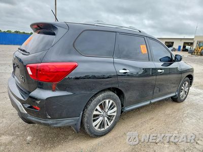 Trzecie zdjęcie samochodu z tyłu: 2018 NISSAN PATHFINDER S VIN:5N1DR2MN2JC658424 - miniatura