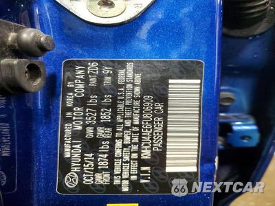 Zdjęcie 13 z 13 samochodu: 2015 HYUNDAI ACCENT GLS VIN:KMHCU4AE6FU806909 - miniatura
