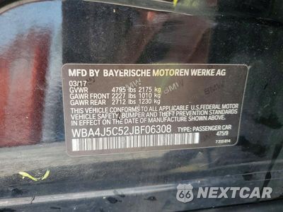 Zdjęcie 13 z 13 samochodu: 2018 BMW 440I GRAN COUPE VIN:WBA4J5C52JBF06308 - miniatura