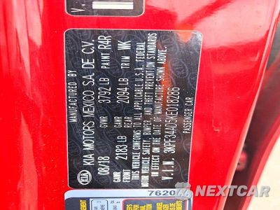 Zdjęcie 13 z 13 samochodu: 2019 KIA FORTE S VIN:3KPF34AD5KE018286 - miniatura