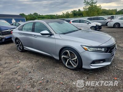 Czwarte zdjęcie samochodu z boku: 2020 HONDA ACCORD SPORT VIN:1HGCV1F39LA156754 - miniatura