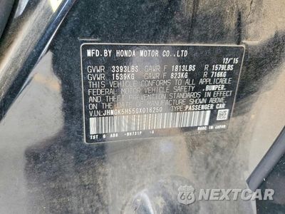 Zdjęcie 12 z 12 samochodu: 2016 HONDA FIT VIN:JHMGK5H55GX016250 - miniatura
