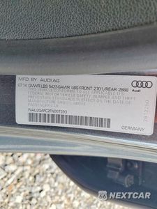 Zdjęcie 12 z 12 samochodu: 2015 AUDI A7 PRESTIGE VIN:WAU2GAFC2FN007293 - miniatura