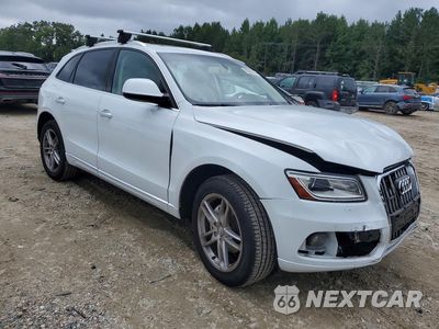 Czwarte zdjęcie samochodu z boku: 2017 AUDI Q5 PREMIUM PLUS VIN:WA1L2AFP0HA032271 - miniatura